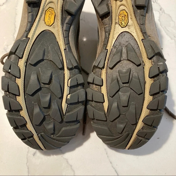 VASQUE Sz 8.5 Leather Hiking Trekking Super Grip  Lace Up Sneakers Shoes - Picture 14 of 14